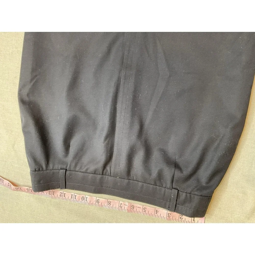 Escada Tulip Skirt Black Lightweight‎ Wool Vintage Made In Italy Size 40 Small